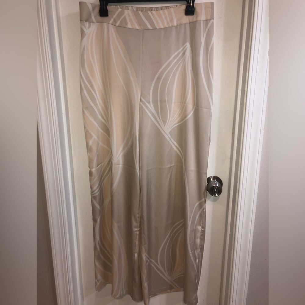 Joie Satin Wide Leg Pants